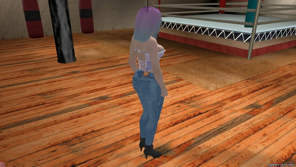 Мисаки в повседневной одежде v10 / GTA San Andreas (iOS, Android)