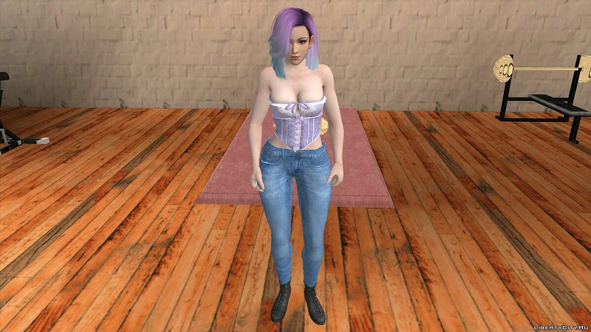 Мисаки в повседневной одежде v10 / GTA San Andreas (iOS, Android)