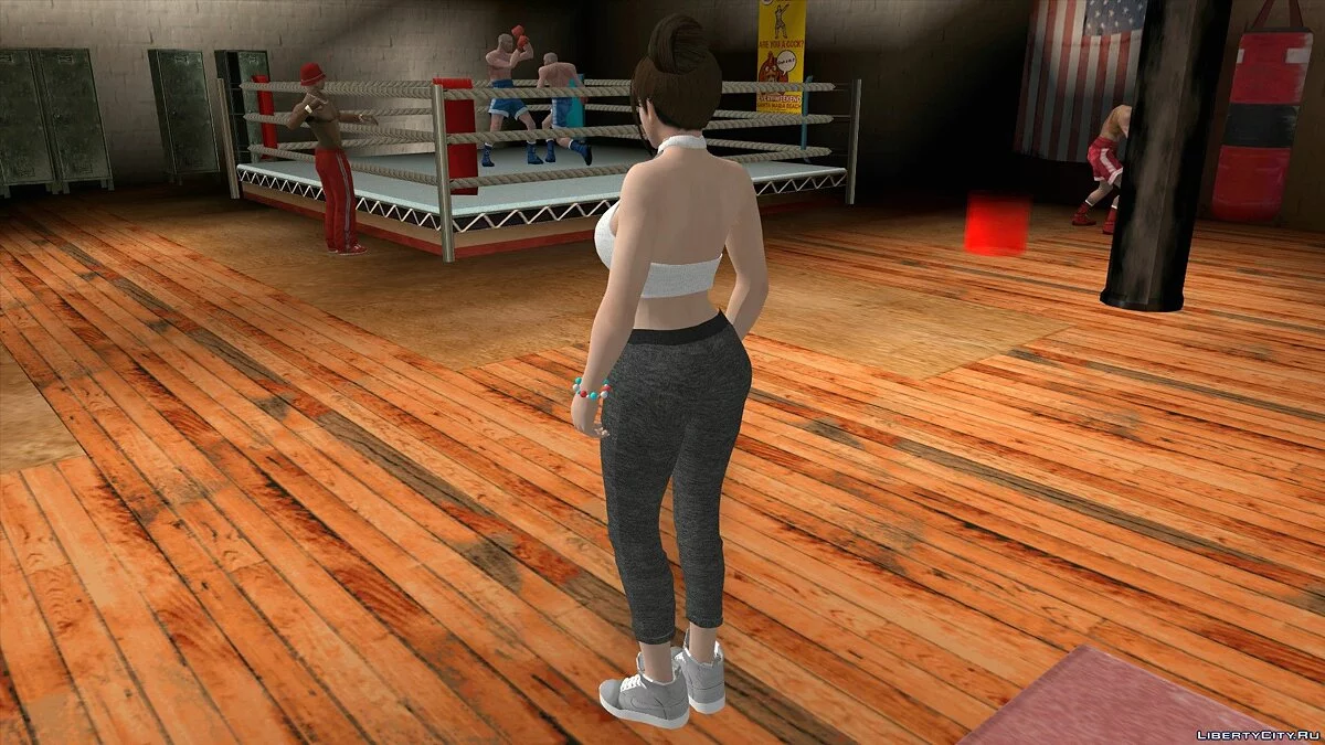 Мэй Ширануи в повседневной одежде V6 / GTA San Andreas (iOS, Android)