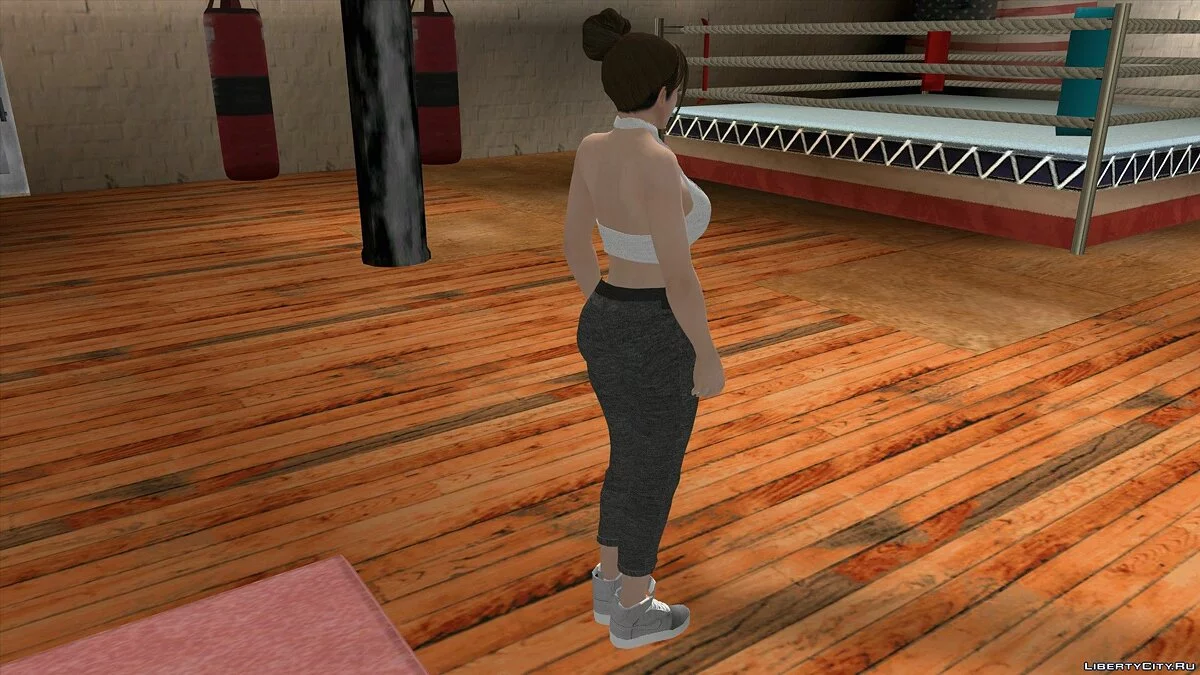 Мэй Ширануи в повседневной одежде V6 / GTA San Andreas (iOS, Android)