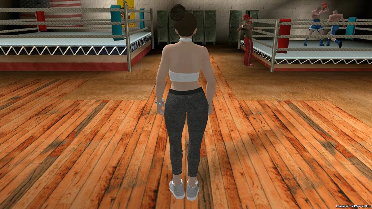 Мэй Ширануи в повседневной одежде V6 / GTA San Andreas (iOS, Android)