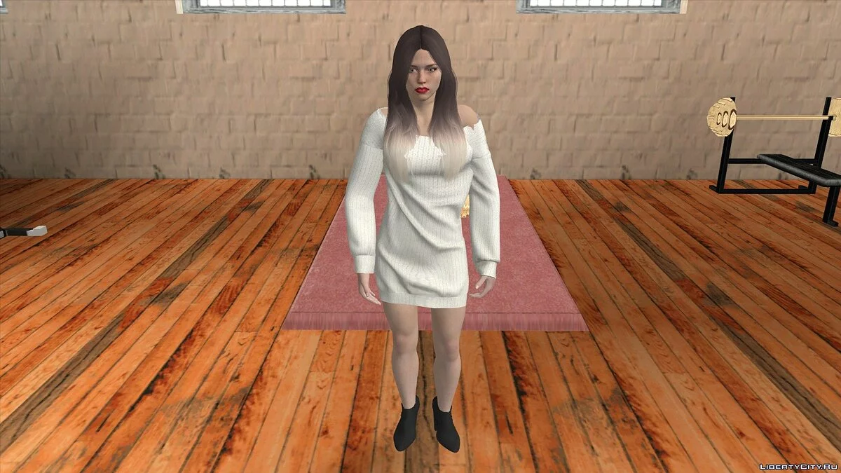 Гиселль Миллер в повседневной одежде v2 / GTA San Andreas (iOS, Android)