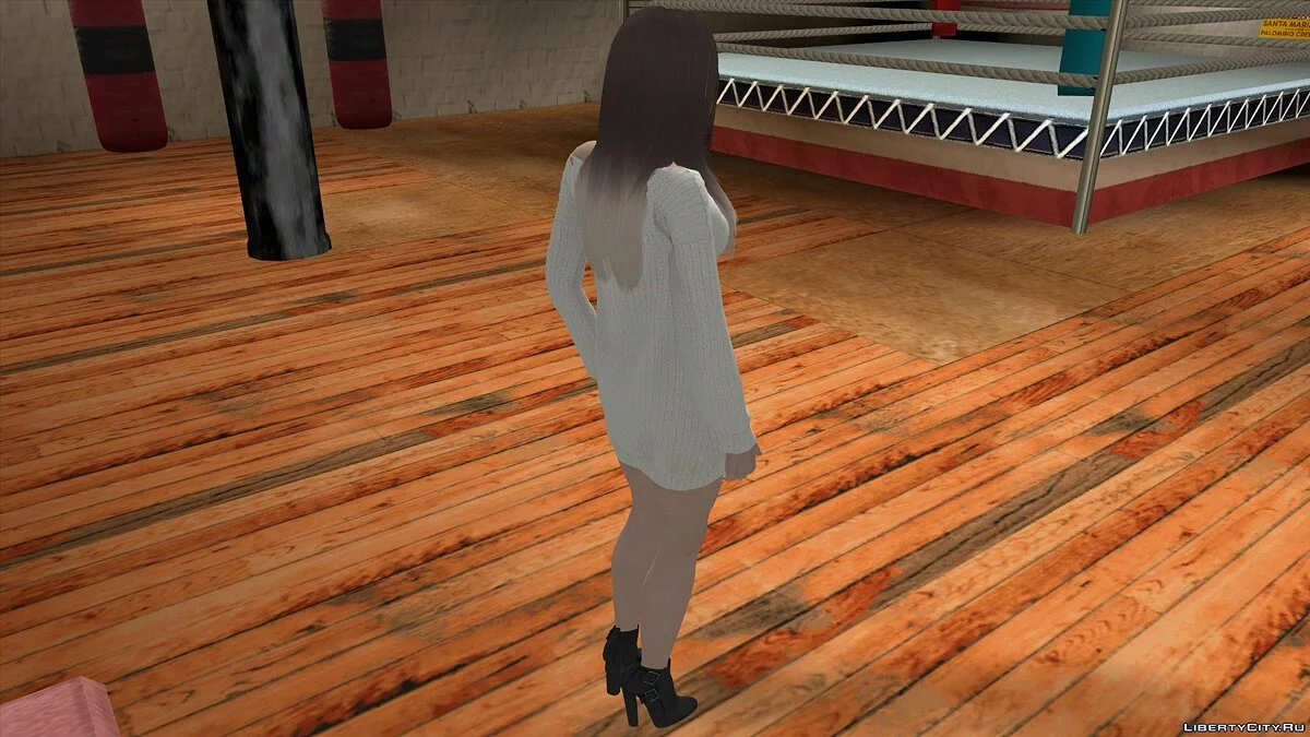 Гиселль Миллер в повседневной одежде v2 / GTA San Andreas (iOS, Android)