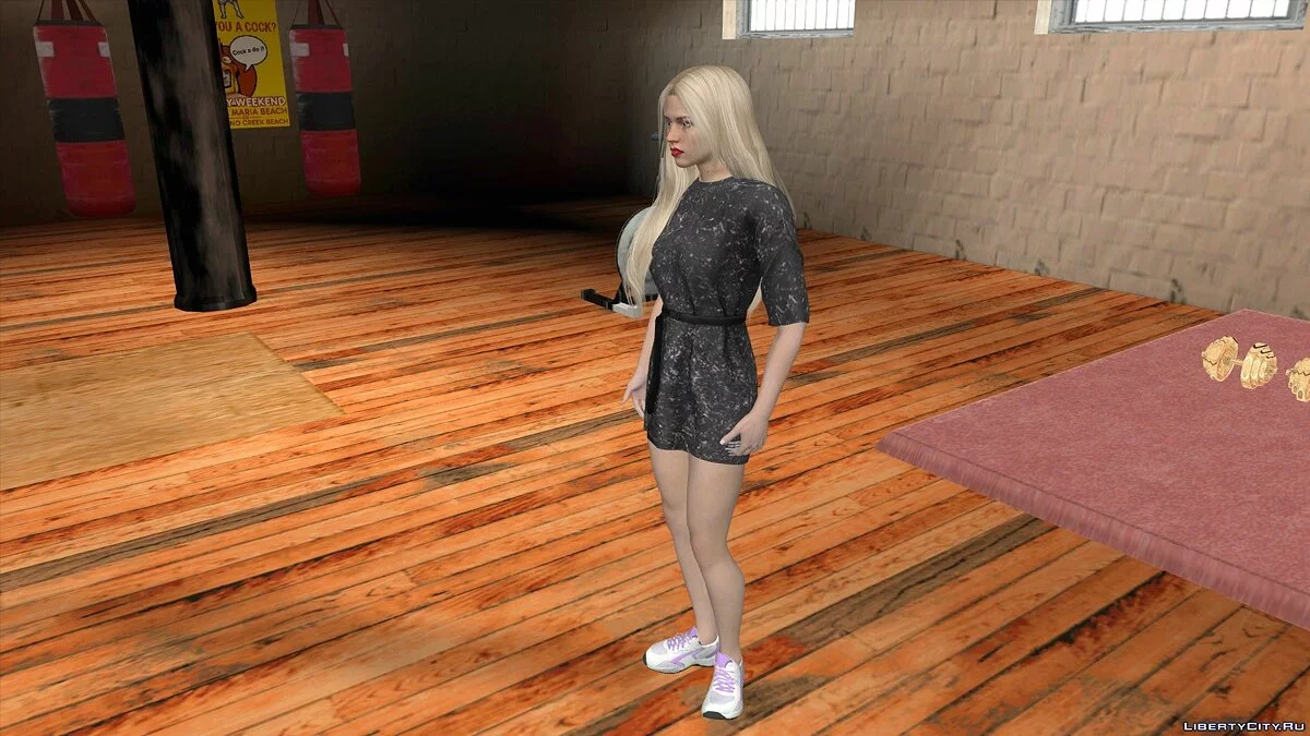 Гиселль Миллер в повседневной одежде v3 / GTA San Andreas (iOS, Android)