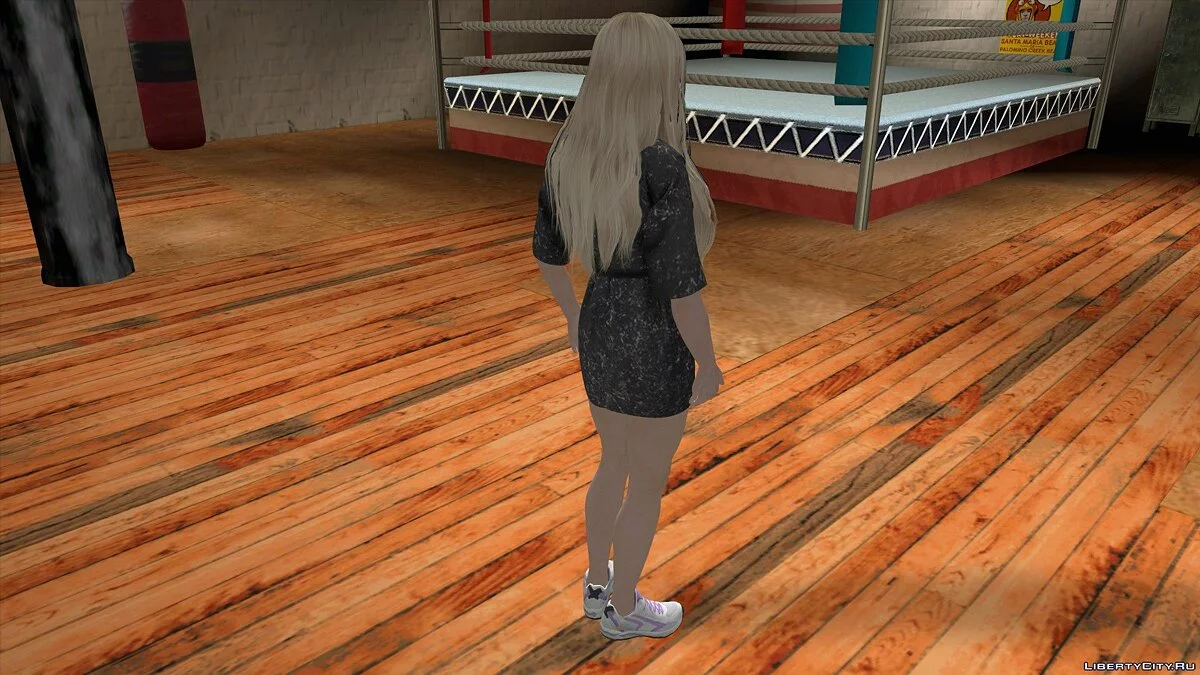 Гиселль Миллер в повседневной одежде v3 / GTA San Andreas (iOS, Android)