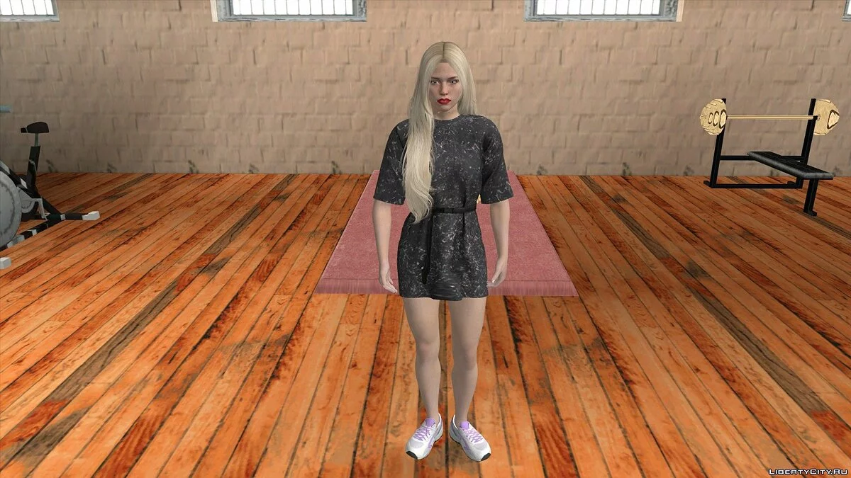 Гиселль Миллер в повседневной одежде v3 / GTA San Andreas (iOS, Android)
