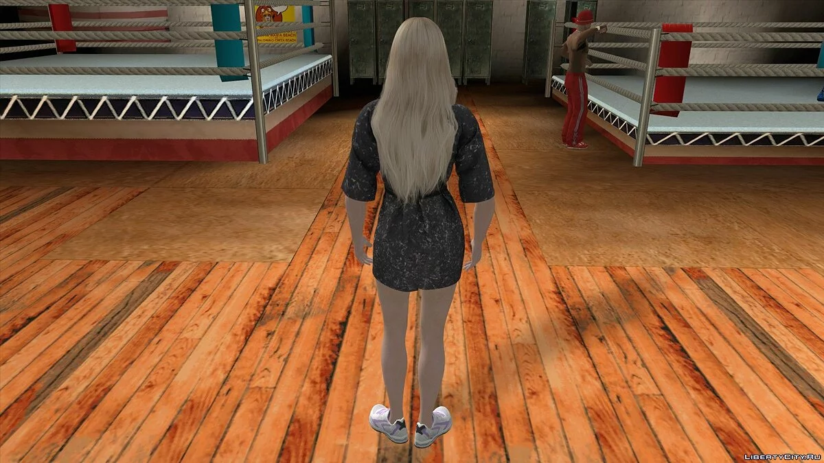 Гиселль Миллер в повседневной одежде v3 / GTA San Andreas (iOS, Android)