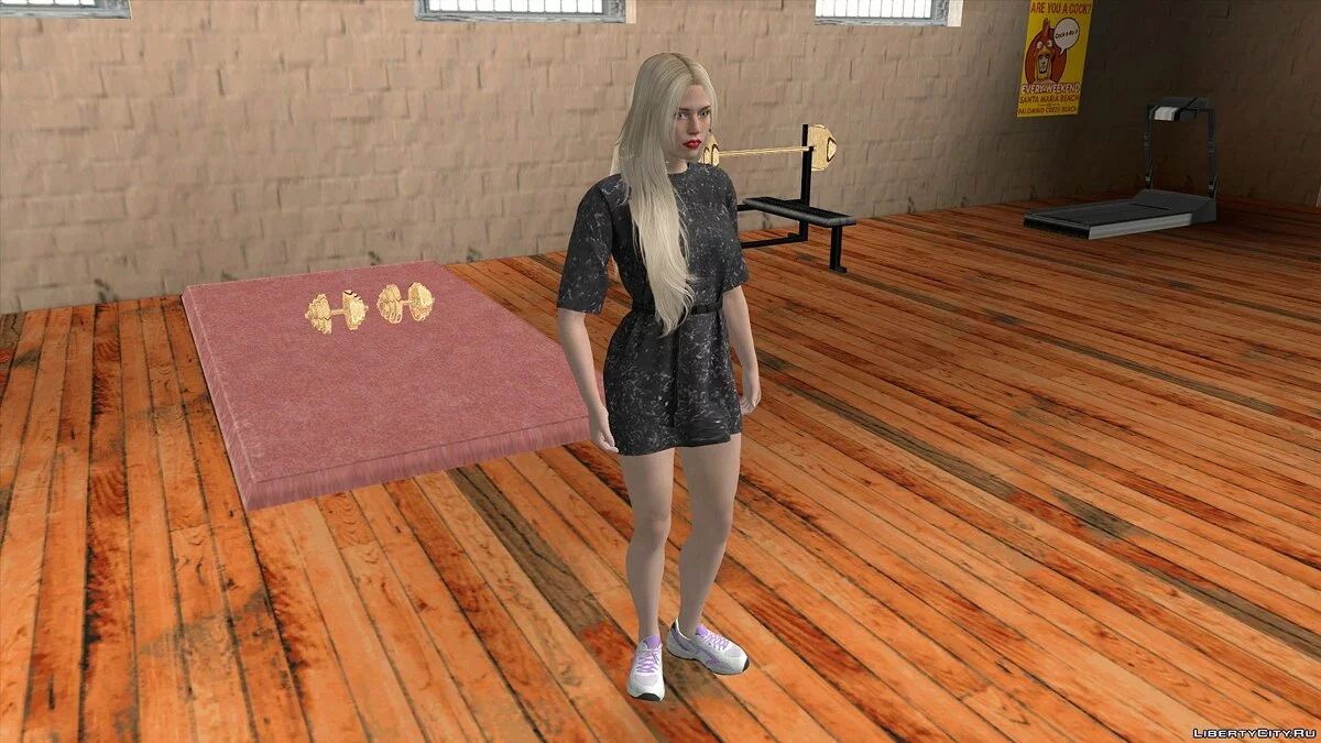 Гиселль Миллер в повседневной одежде v3 / GTA San Andreas (iOS, Android)