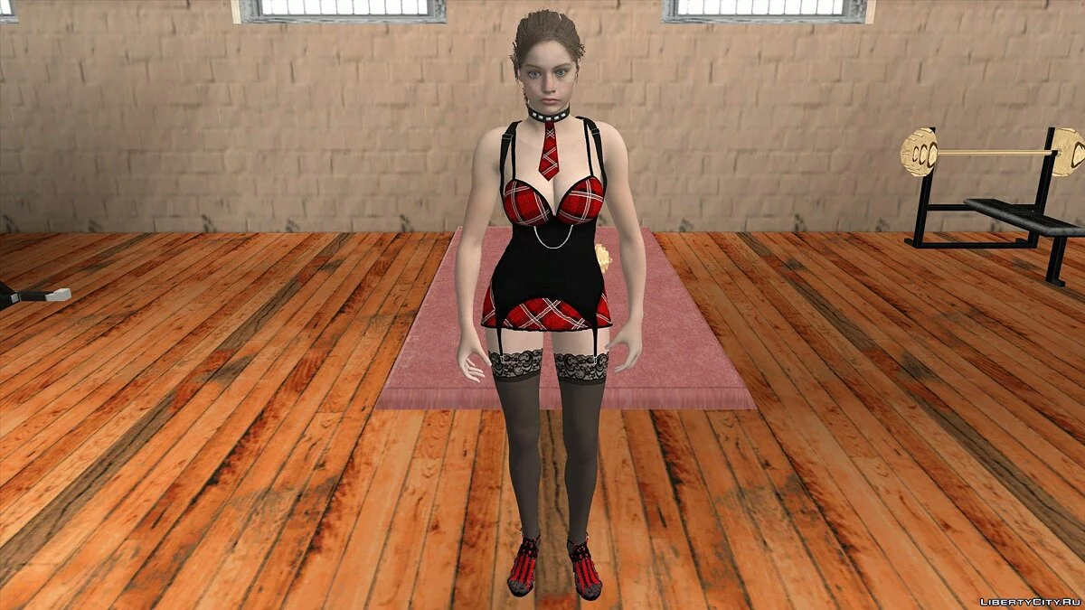 Горячая Клэр Рэдфилд Студентка колледжа / GTA San Andreas (iOS, Android)