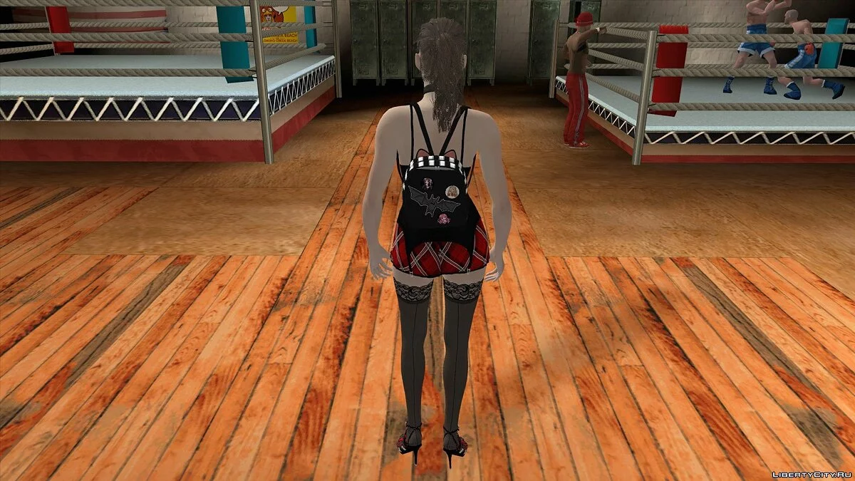 Горячая Клэр Рэдфилд Студентка колледжа / GTA San Andreas (iOS, Android)