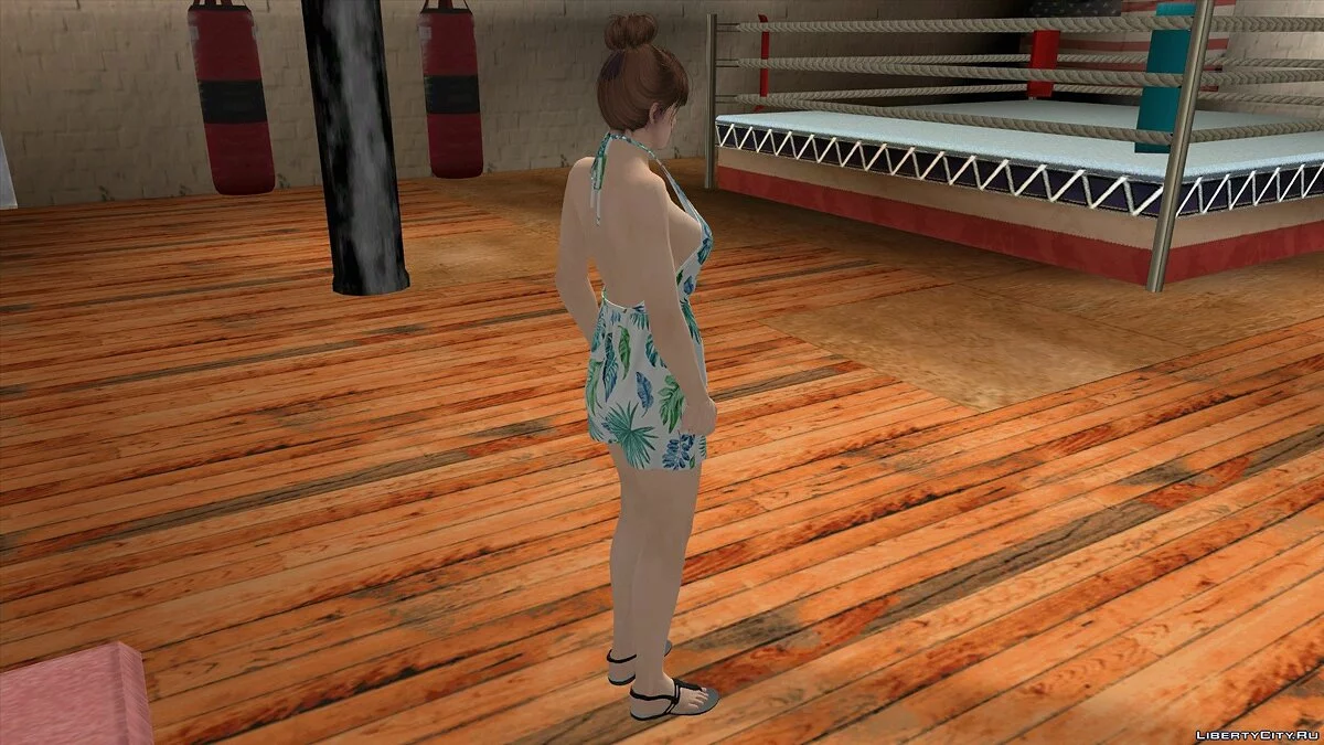 Касуми в летней одежде / GTA San Andreas (iOS, Android)