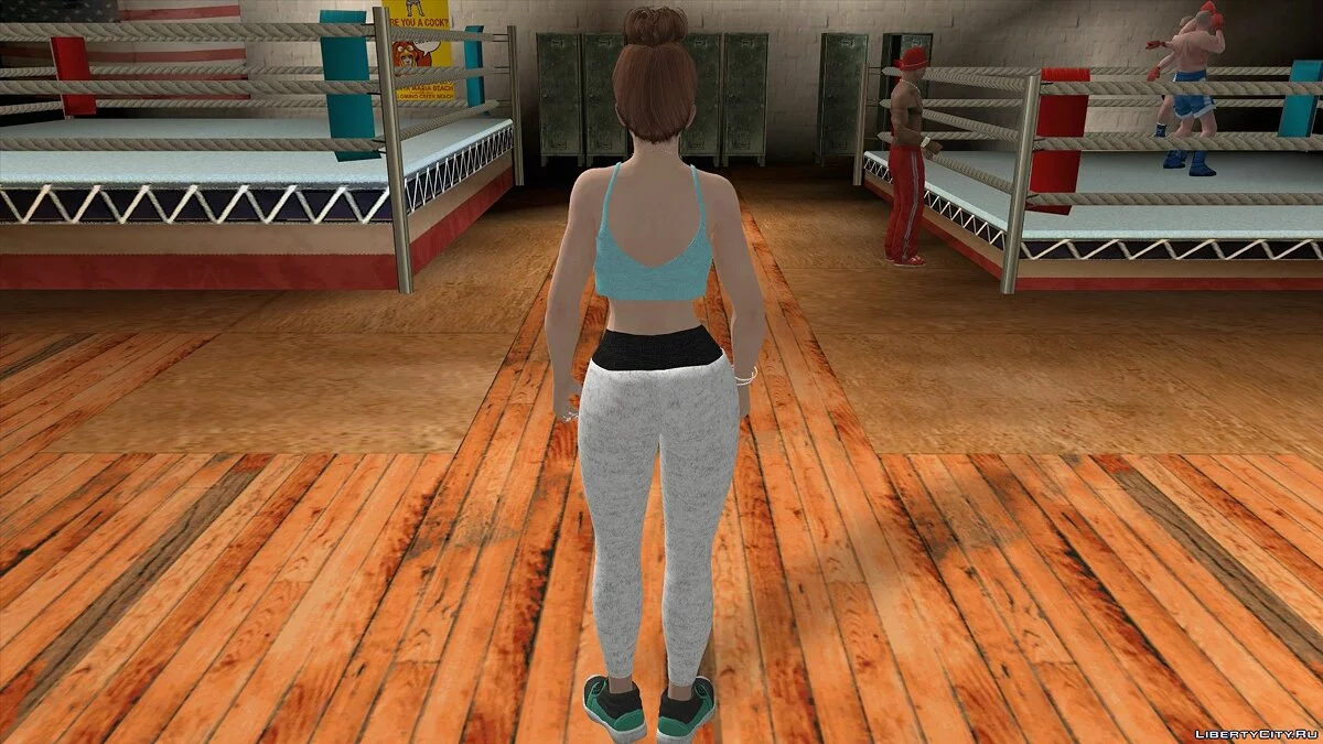 Касуми в повседневной одежде v10 / GTA San Andreas (iOS, Android)