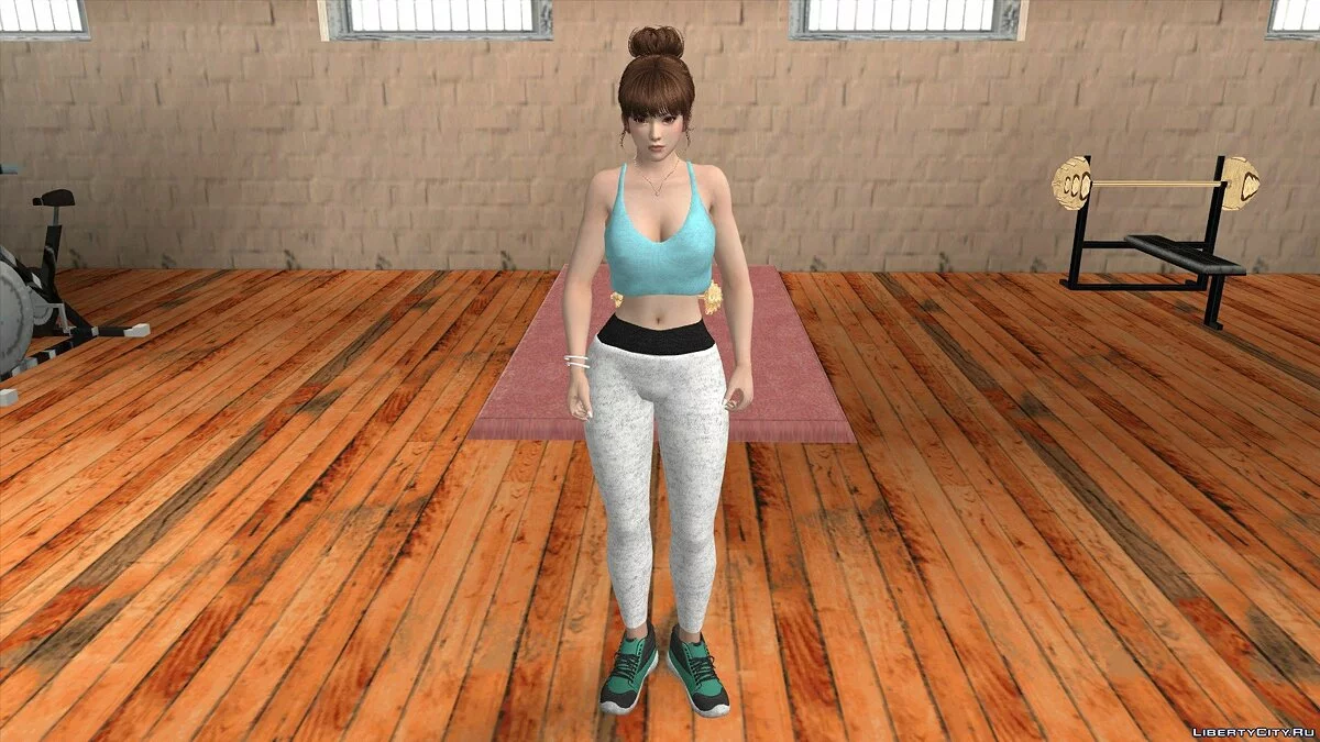 Касуми в повседневной одежде v10 / GTA San Andreas (iOS, Android)