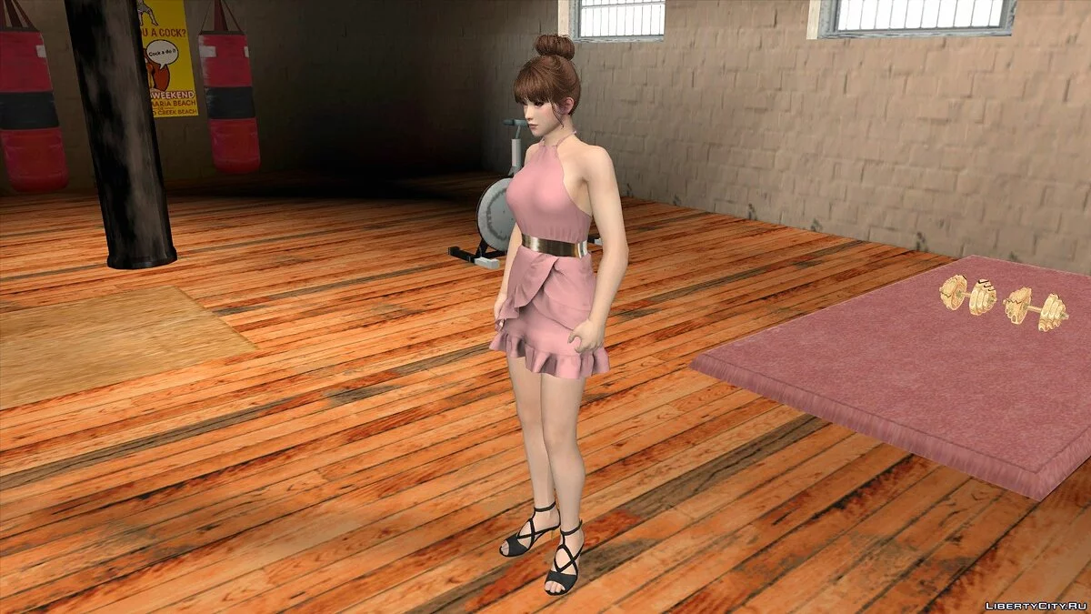 Касуми в повседневной одежде v12 / GTA San Andreas (iOS, Android)