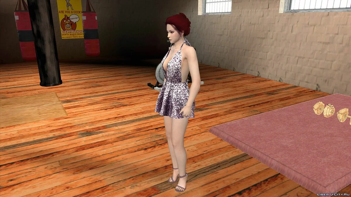 Касуми в повседневной одежде v18 / GTA San Andreas (iOS, Android)