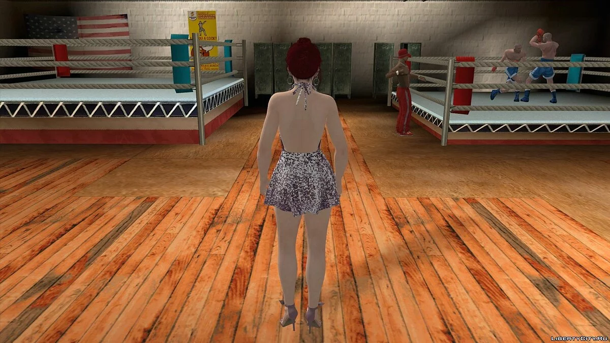 Касуми в повседневной одежде v18 / GTA San Andreas (iOS, Android)