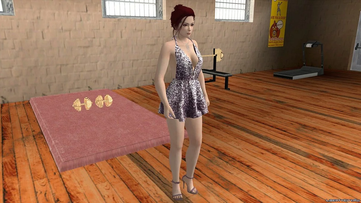 Касуми в повседневной одежде v18 / GTA San Andreas (iOS, Android)