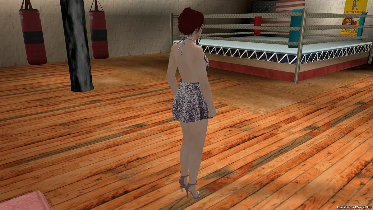 Касуми в повседневной одежде v18 / GTA San Andreas (iOS, Android)