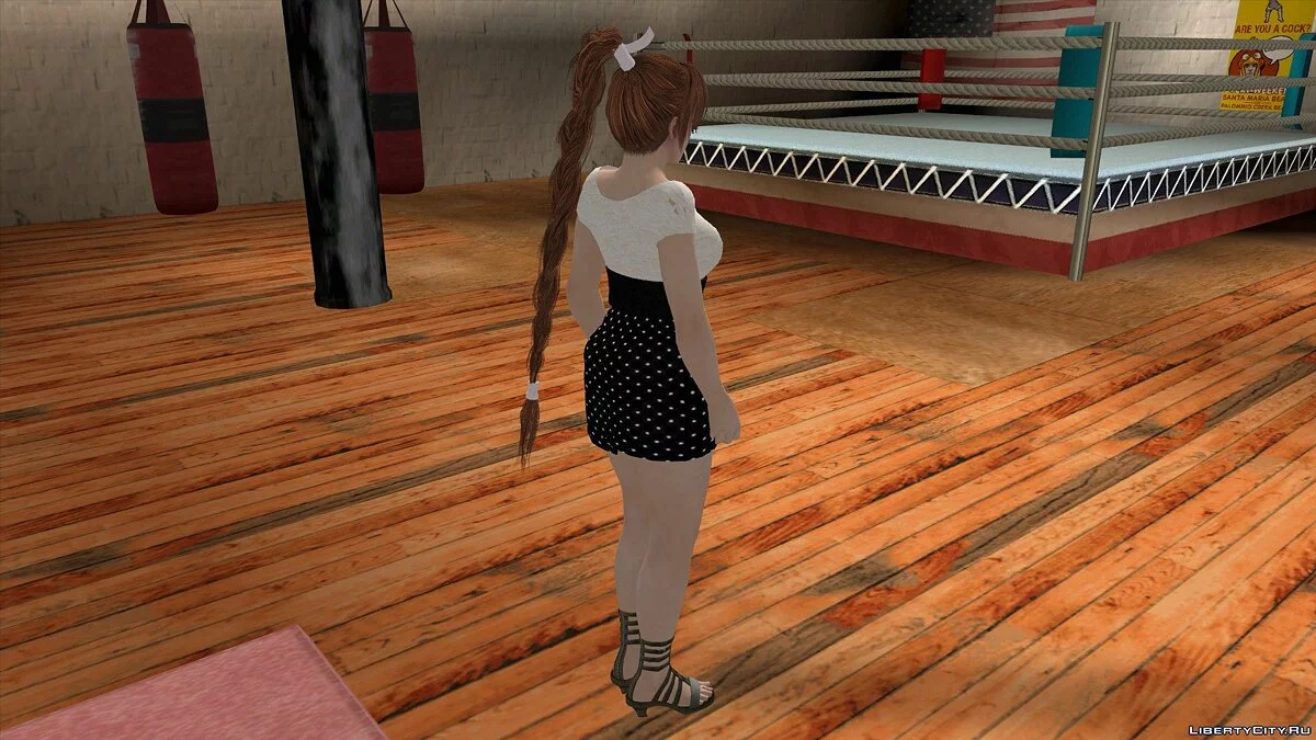 Касуми в повседневной одежде v2 / GTA San Andreas (iOS, Android)