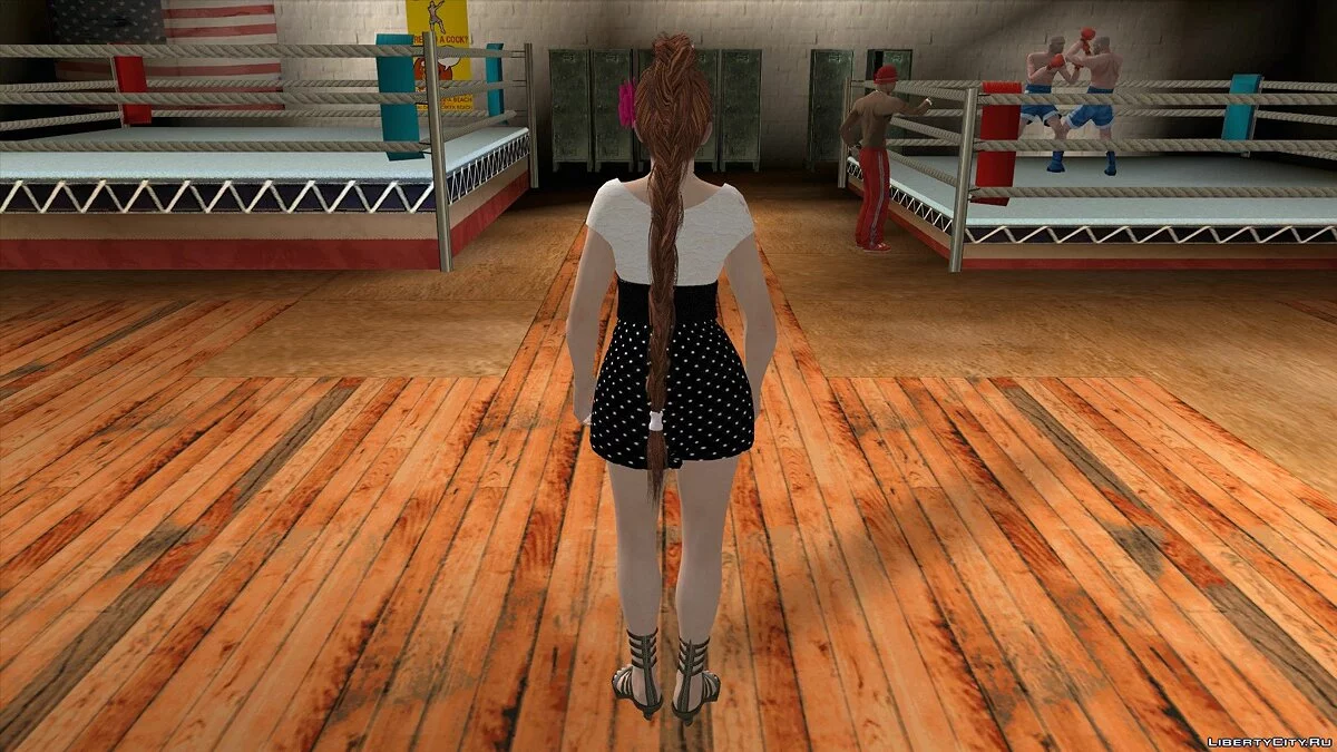 Касуми в повседневной одежде v2 / GTA San Andreas (iOS, Android)