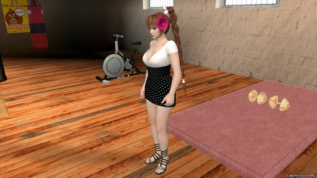 Касуми в повседневной одежде v2 / GTA San Andreas (iOS, Android)