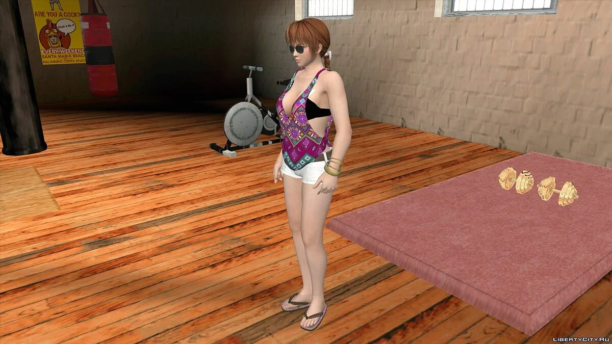 Касуми в повседневной одежде v3 / GTA San Andreas (iOS, Android)