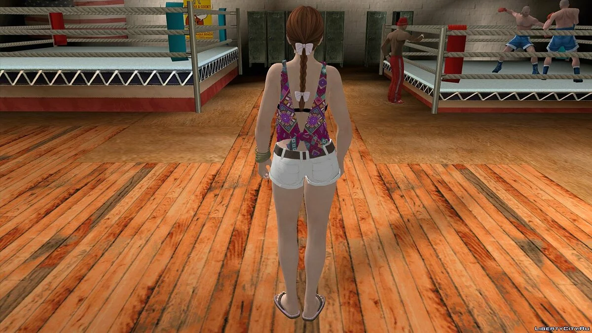 Касуми в повседневной одежде v3 / GTA San Andreas (iOS, Android)