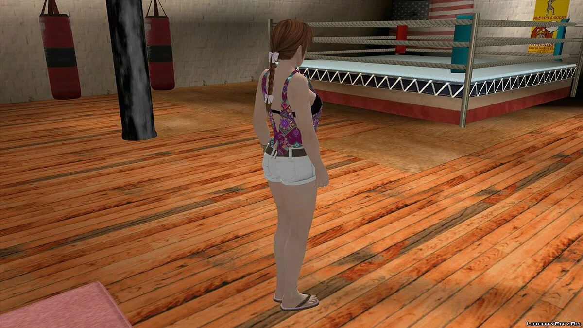 Касуми в повседневной одежде v3 / GTA San Andreas (iOS, Android)