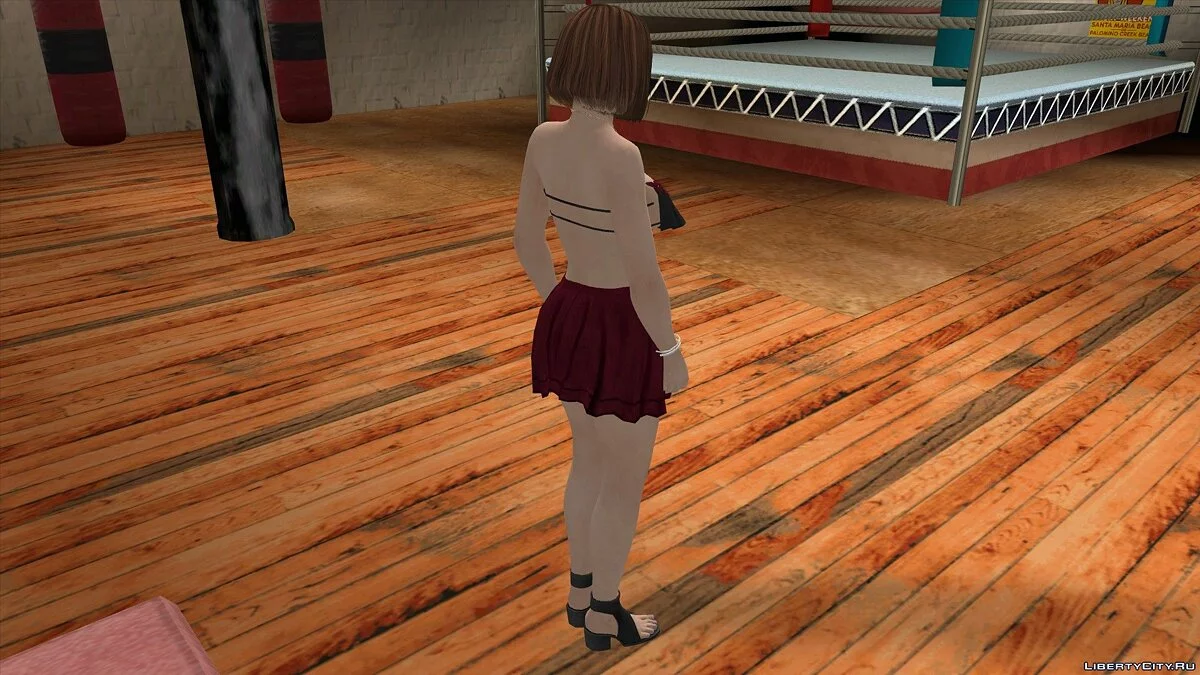 Касуми в повседневной одежде v5 / GTA San Andreas (iOS, Android)