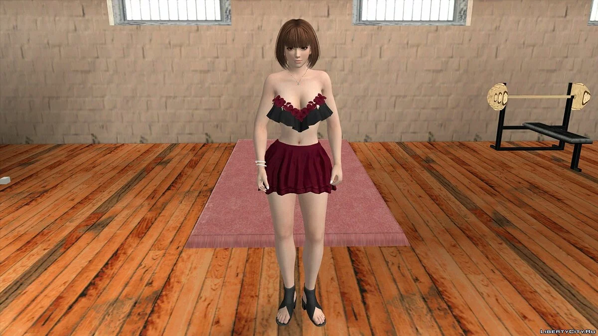 Касуми в повседневной одежде v5 / GTA San Andreas (iOS, Android)