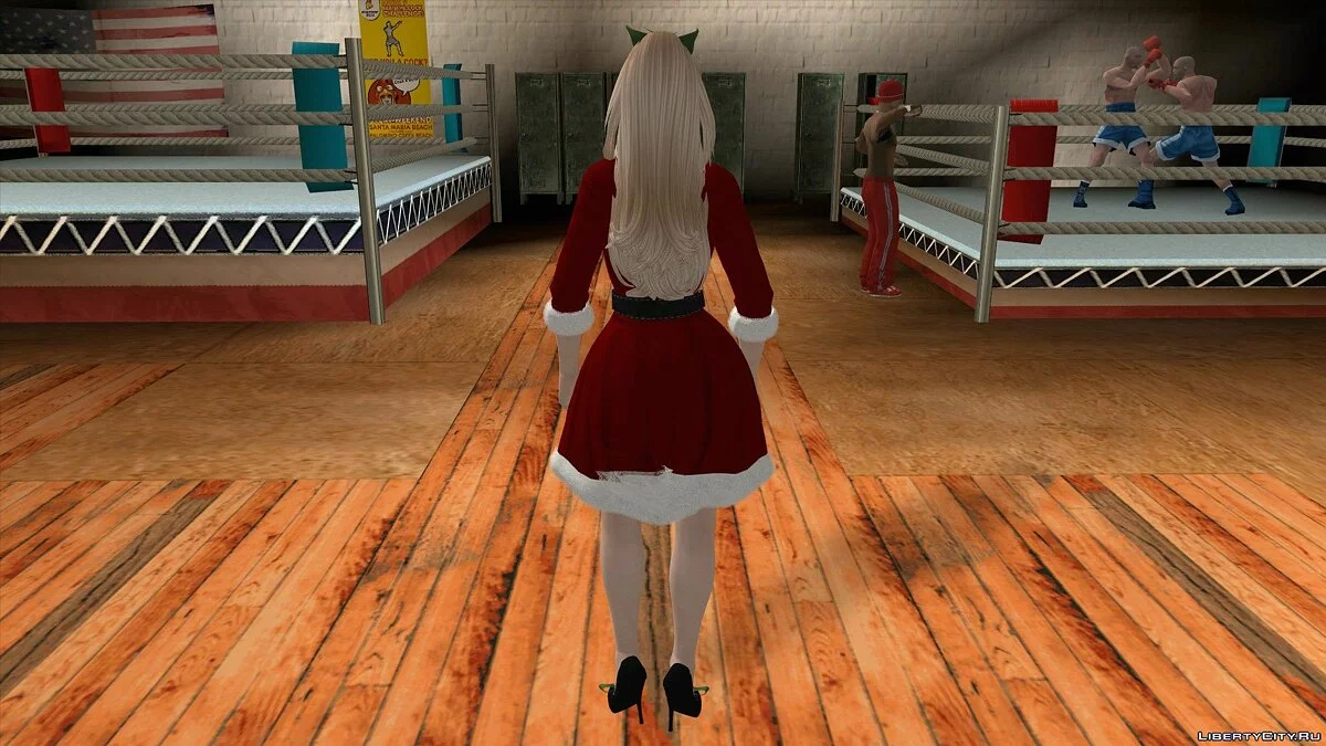 Хелена Дуглас Снегурочка / GTA San Andreas (iOS, Android)