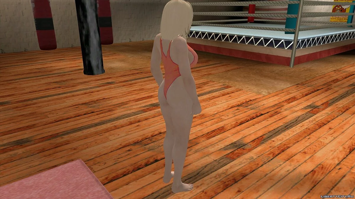 Хелена Дуглас в купальнике спасателя / GTA San Andreas (iOS, Android)