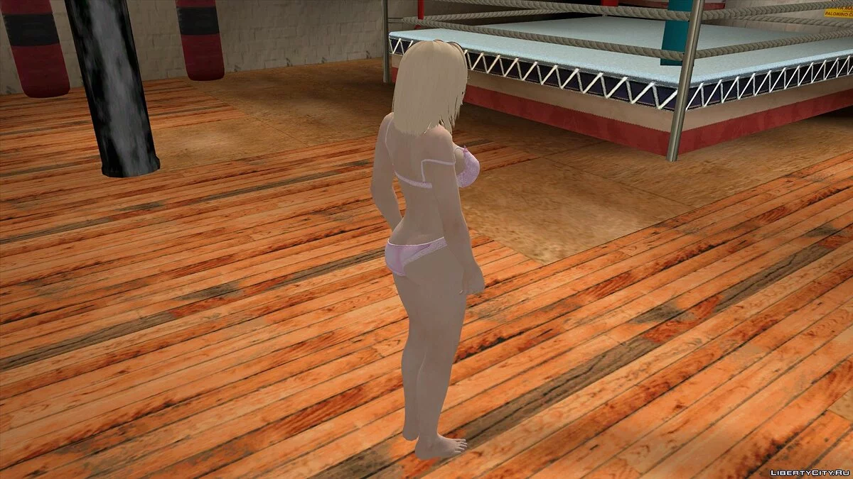 Хелена Дуглас в нижнем белье / GTA San Andreas (iOS, Android)