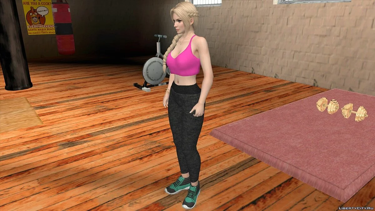 Хелена Дуглас в повседневной одежде v10 / GTA San Andreas (iOS, Android)