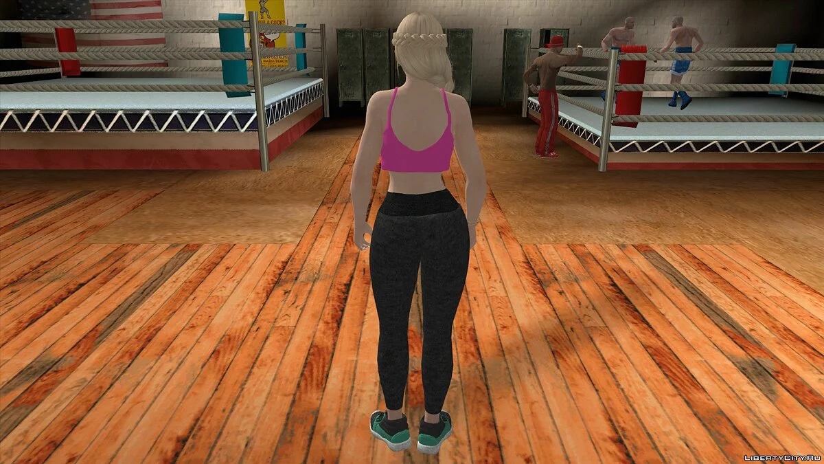 Хелена Дуглас в повседневной одежде v10 / GTA San Andreas (iOS, Android)