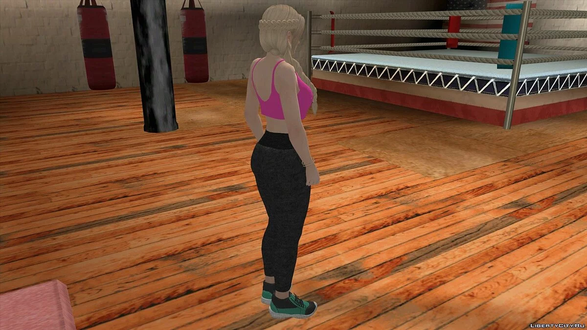 Хелена Дуглас в повседневной одежде v10 / GTA San Andreas (iOS, Android)