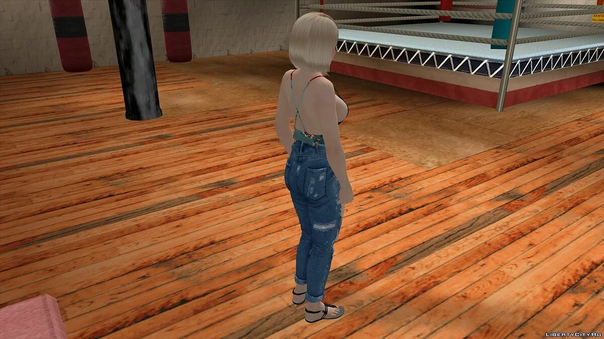 Хелена Дуглас в повседневной одежде v20 / GTA San Andreas (iOS, Android)