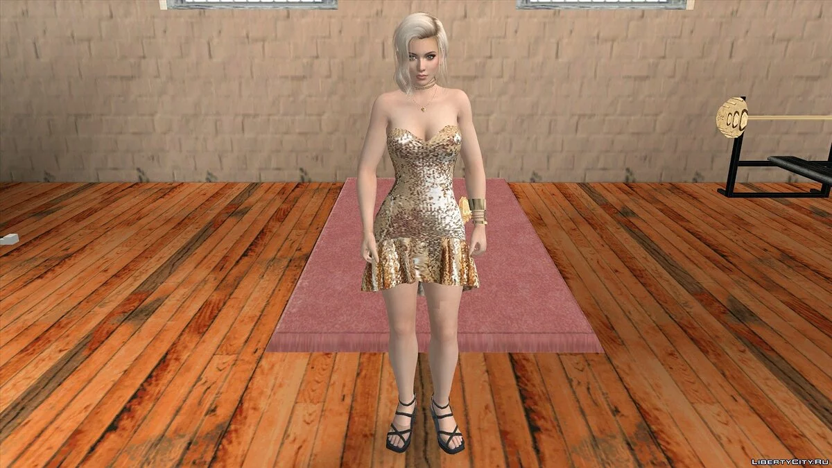 Хелена Дуглас в повседневной одежде v19 / GTA San Andreas (iOS, Android)