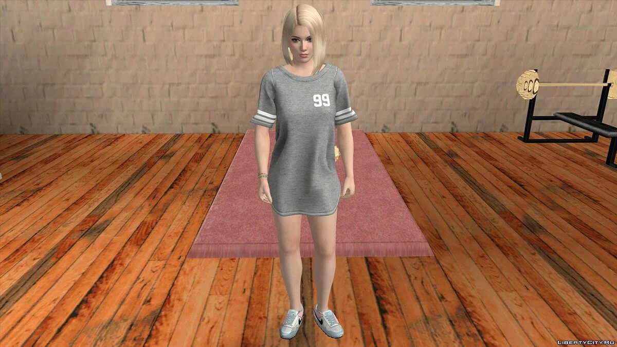 Хелена Дуглас в повседневной одежде v27 / GTA San Andreas (iOS, Android)
