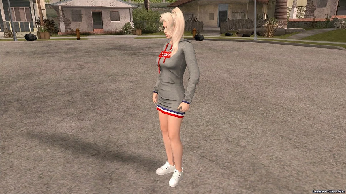 Хелена Дуглас в повседневной одежде v25 / GTA San Andreas (iOS, Android)