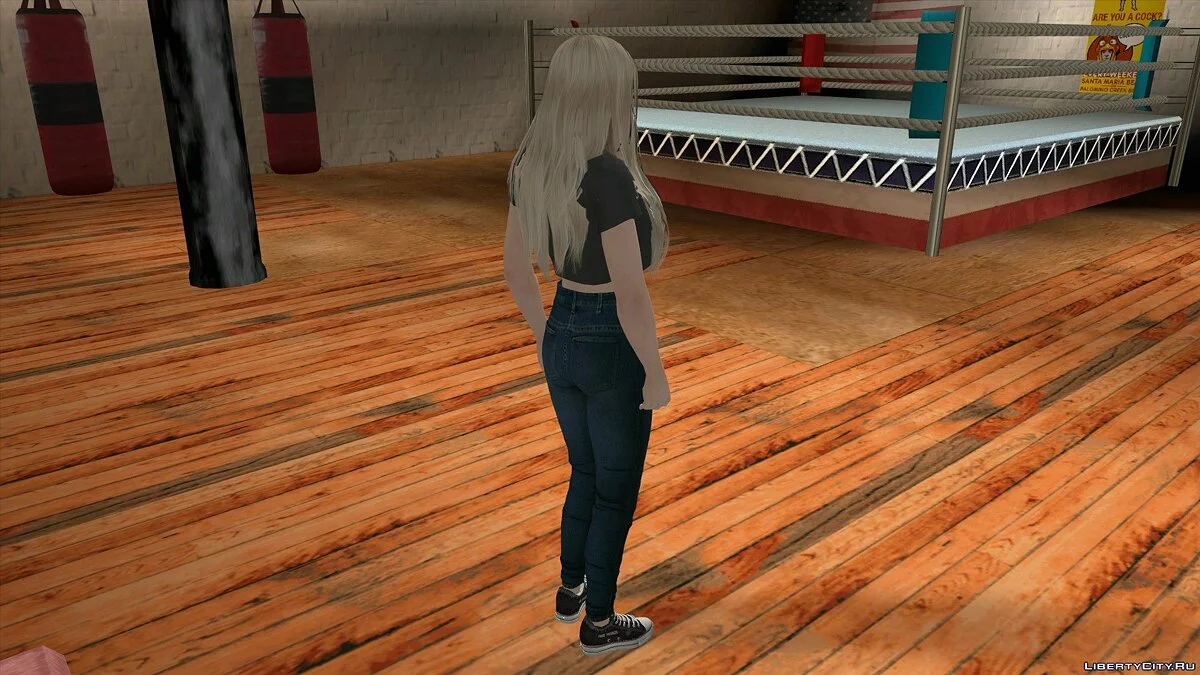 Хелена Дуглас в повседневной одежде v30 / GTA San Andreas (iOS, Android)