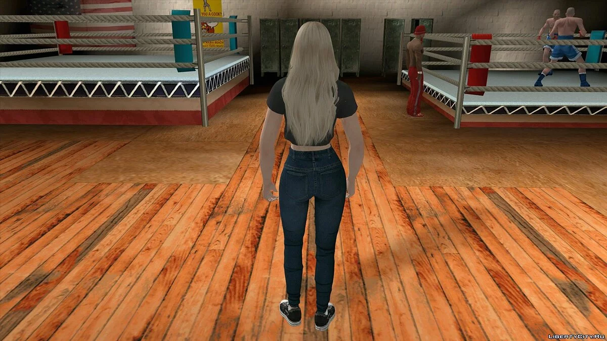 Хелена Дуглас в повседневной одежде v30 / GTA San Andreas (iOS, Android)