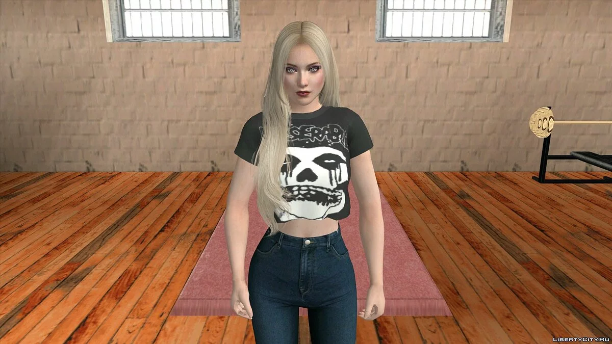 Хелена Дуглас в повседневной одежде v30 / GTA San Andreas (iOS, Android)