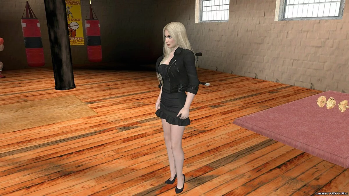 Хелена Дуглас в повседневной одежде v35 / GTA San Andreas (iOS, Android)