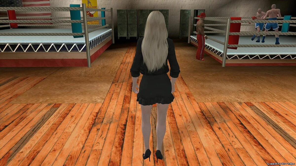 Хелена Дуглас в повседневной одежде v35 / GTA San Andreas (iOS, Android)