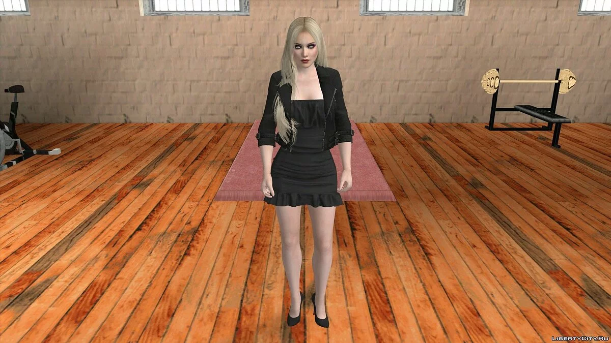 Хелена Дуглас в повседневной одежде v35 / GTA San Andreas (iOS, Android)