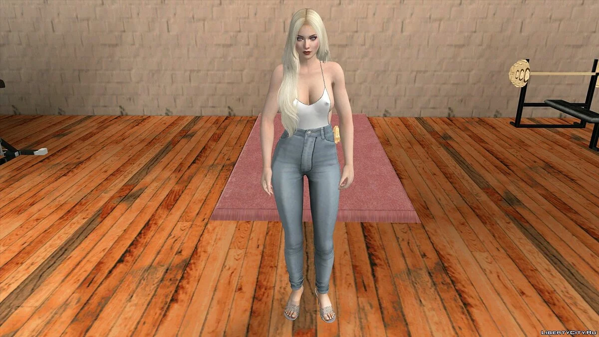 Хелена Дуглас в повседневной одежде v31 / GTA San Andreas (iOS, Android)