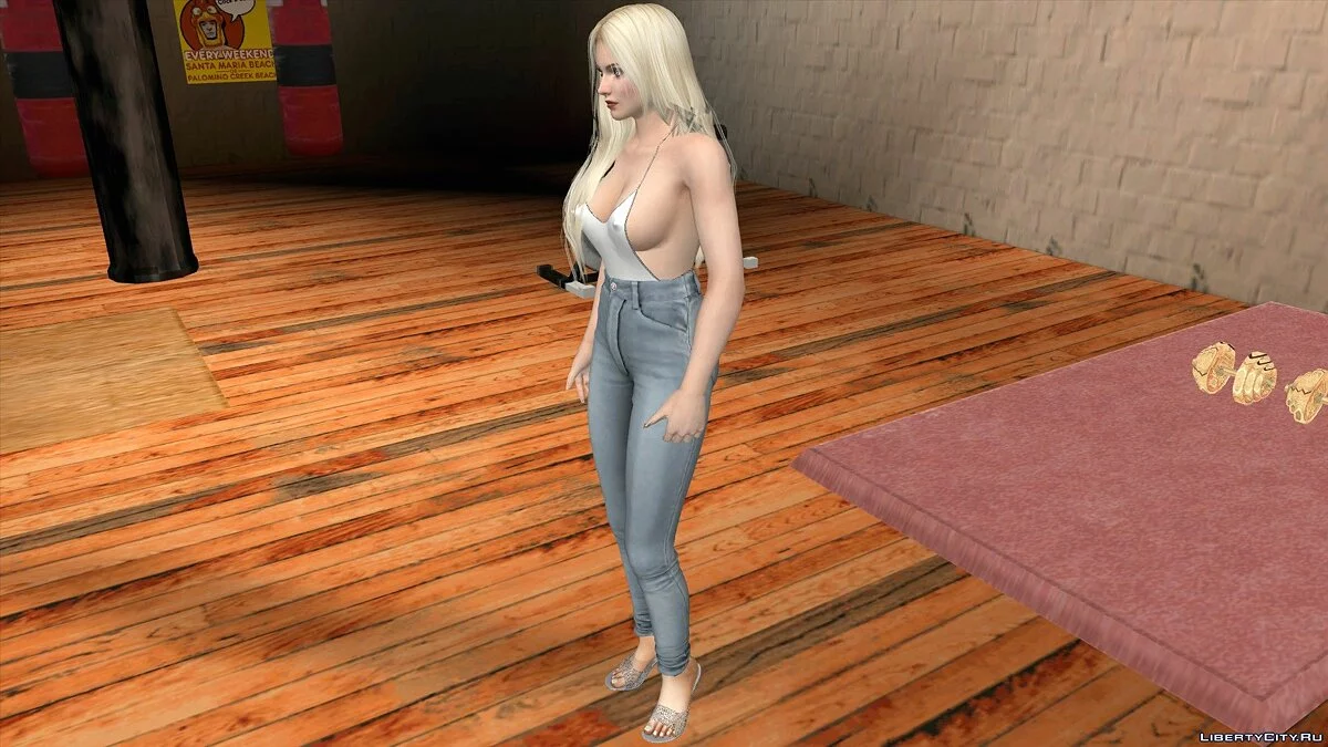 Хелена Дуглас в повседневной одежде v31 / GTA San Andreas (iOS, Android)