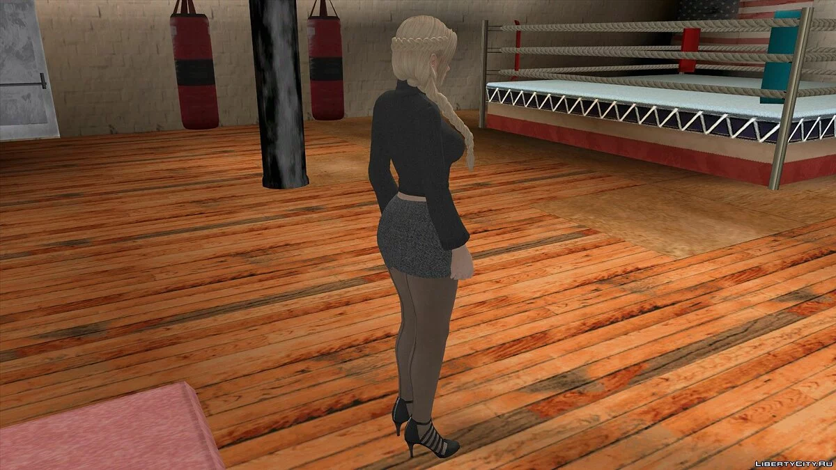 Хелена Дуглас в повседневной одежде v6 / GTA San Andreas (iOS, Android)