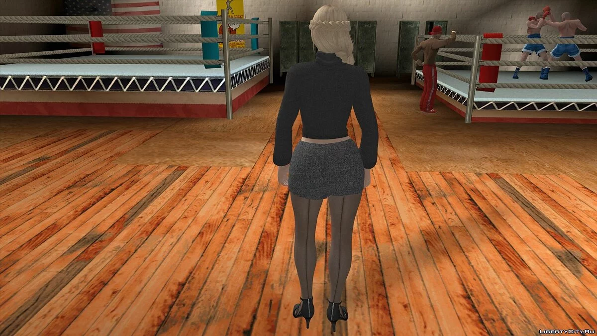 Хелена Дуглас в повседневной одежде v6 / GTA San Andreas (iOS, Android)
